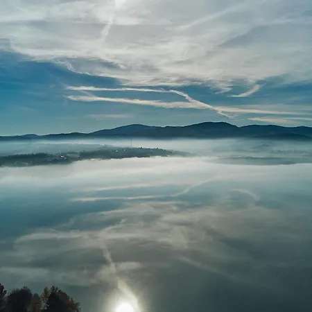 Beskidzka 100 - Sauna & Balia Z Jacuzzi Widok Na Gory I Jezioro Zywieckie * 扎热切