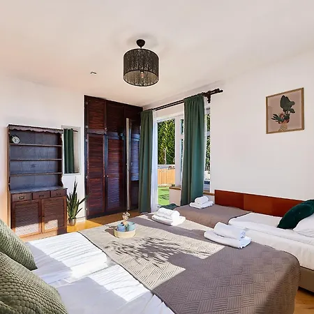 度假居 Beskidzka 100 - Sauna & Balia Z Jacuzzi Widok Na Gory I Jezioro Zywieckie