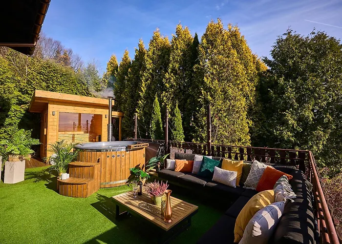 Villa Beskidzka 100 - Sauna Balia Basen Widok Na Gory I Jezioro *